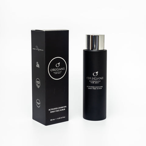 REPERTOIRE Black Activated Charcoal Daily Face Scrub For Men
